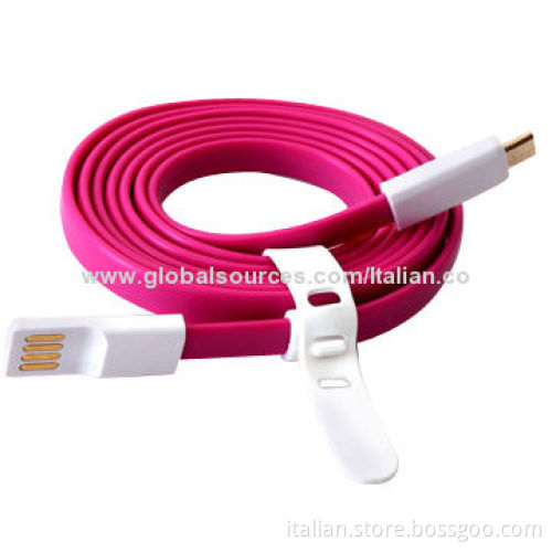 Micro 5-pin magnet USB data cable for Samsung Galaxy